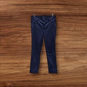 Level 99 Navy Blue Business Casual Pants, Straight Leg, Stretch, Sz 29